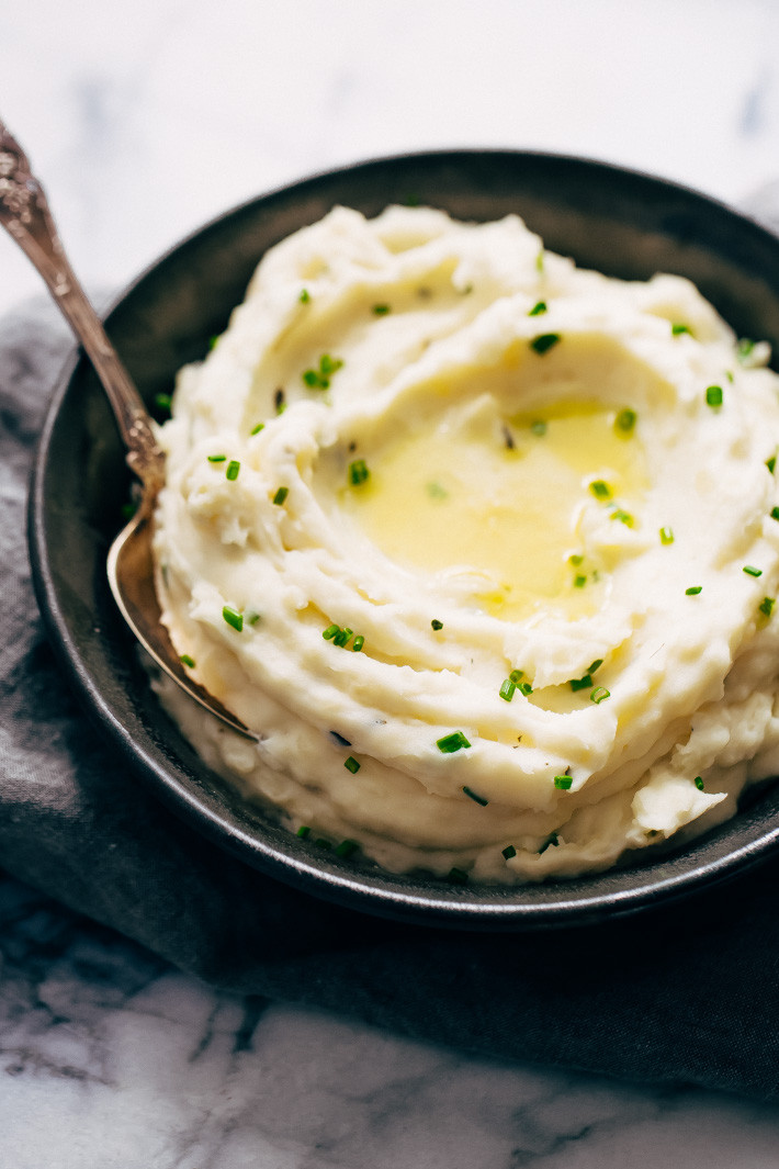 Instant Mashed Potatoes Recipe
 20 Minute Garlic Herb Instant Pot Mashed Potatoes Recipe