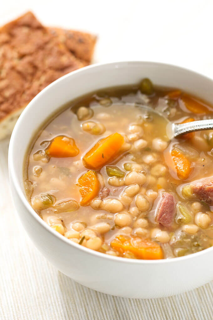 Instant Pot Bean Recipes
 Instant Pot Ham Hock and Bean Soup