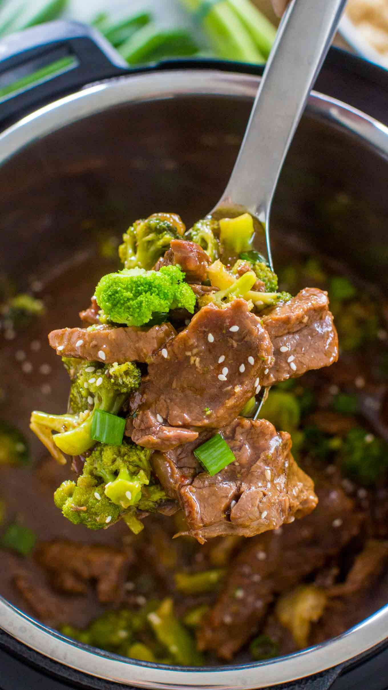 Instant Pot Beef And Broccoli
 Instant Pot Beef and Broccoli Sweet and Savory Meals