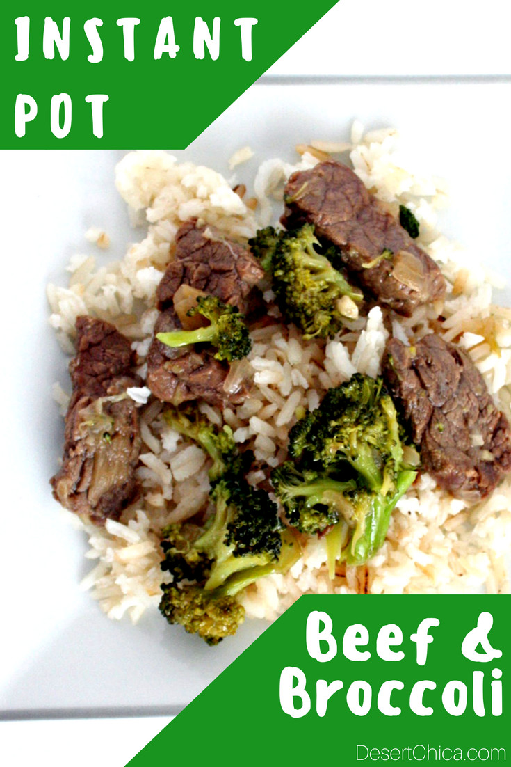 Instant Pot Beef And Broccoli
 Instant Pot Beef and Broccoli