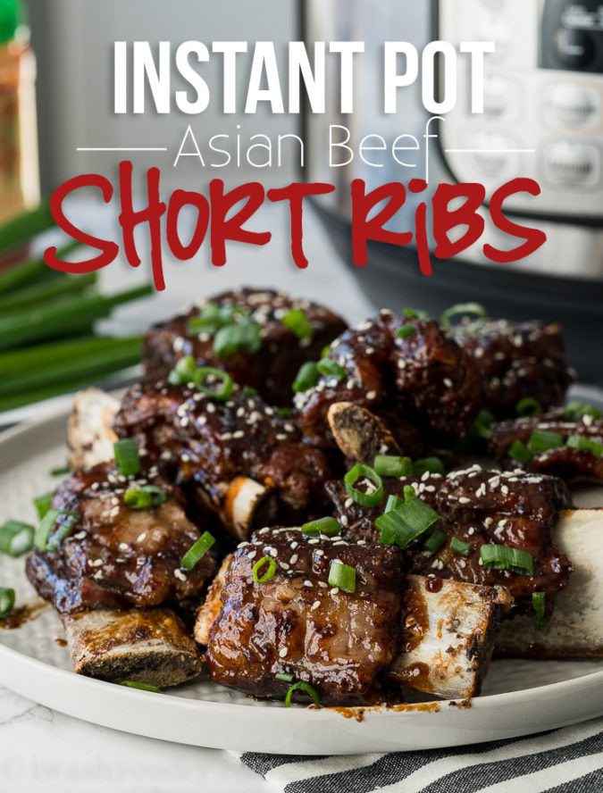 Instant Pot Beef Ribs
 Instant Pot Asian Beef Short Ribs