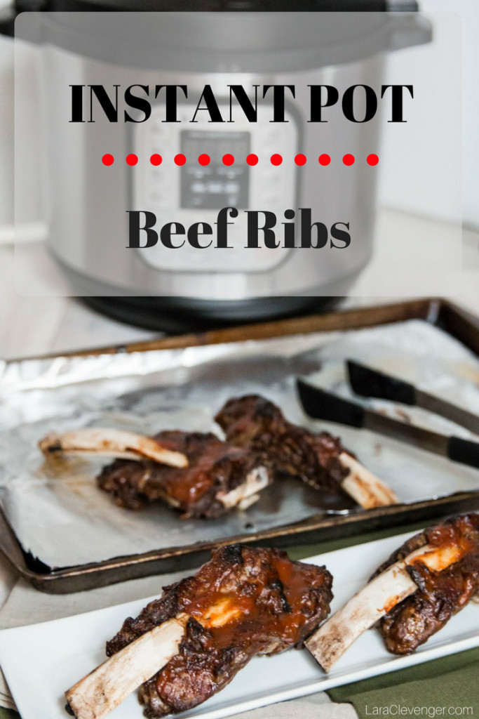 Instant Pot Beef Ribs
 Instant Pot Beef Ribs