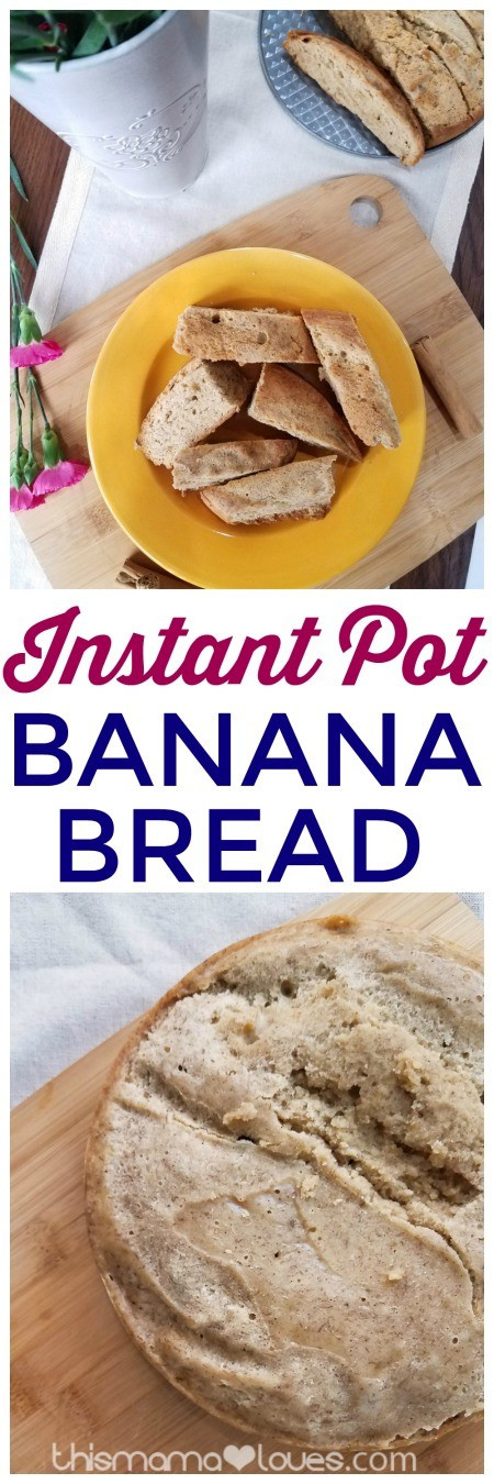Instant Pot Bread Recipe
 Instant Pot Banana Bread Recipe