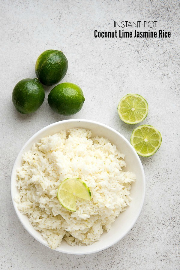 Instant Pot Brown Jasmine Rice
 Rice Coconut Lime Jasmine Rice IP