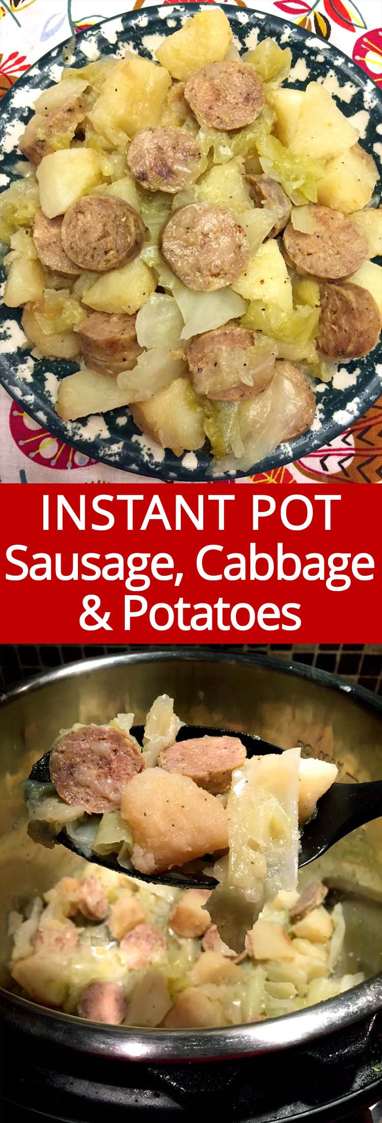 Instant Pot Cabbage And Potatoes
 Instant Pot Kielbasa Cabbage And Potatoes Recipe – Melanie