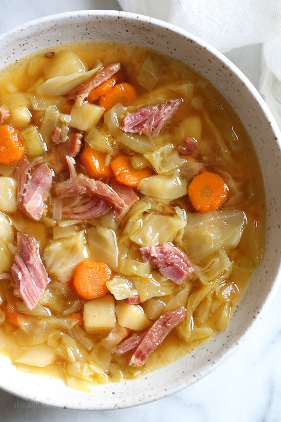 Instant Pot Cabbage And Potatoes
 Leftover Ham Bone Soup with Potatoes and Cabbage Instant