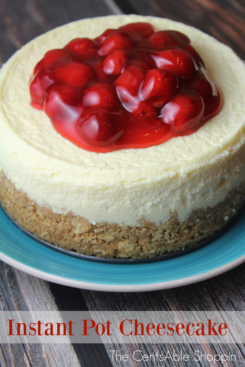 Instant Pot Cheesecake Recipe
 Delicious Cheesecake in the Instant Pot