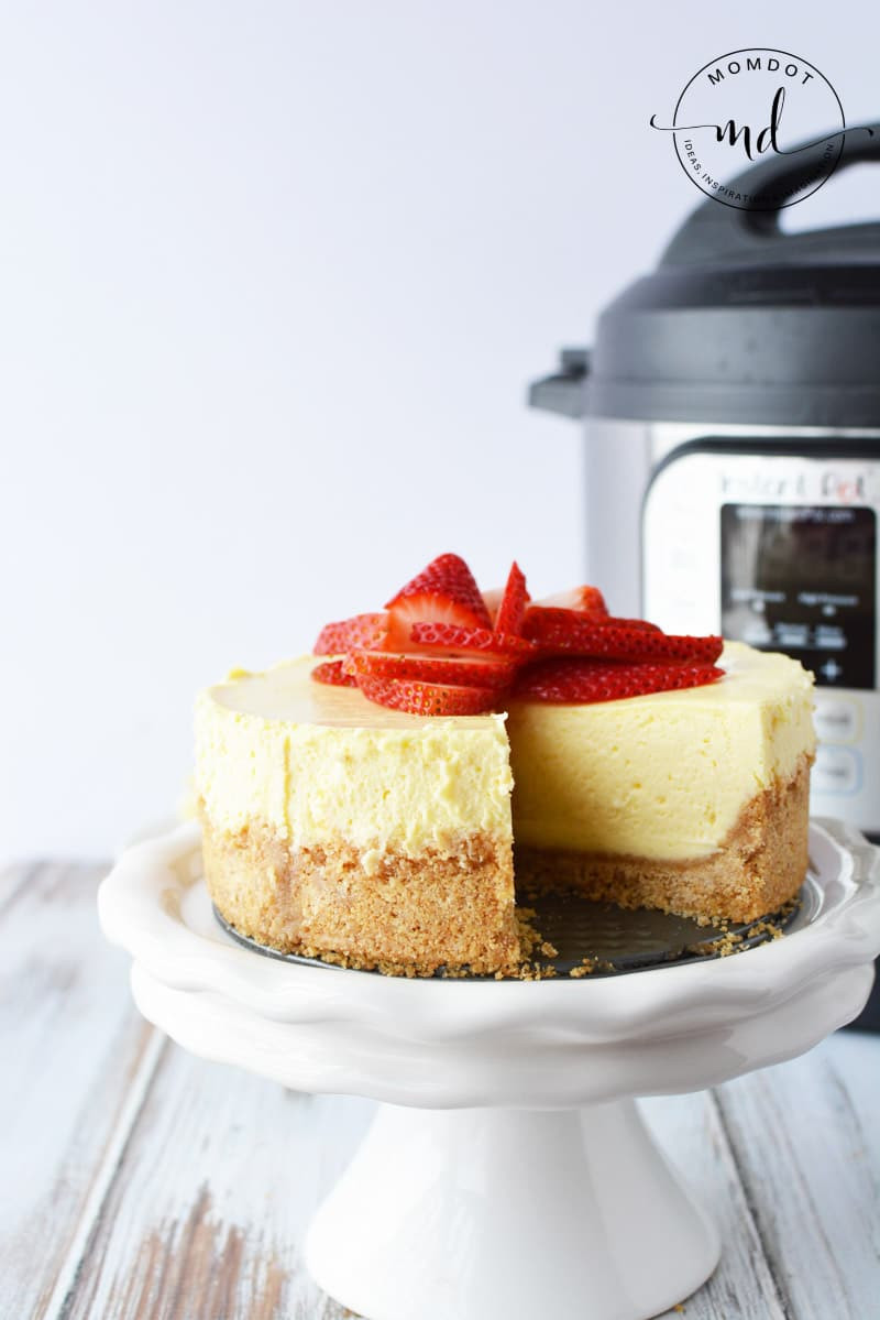 Instant Pot Cheesecake Recipe
 Instant Pot Cheesecake with Strawberries Easy & Homemade