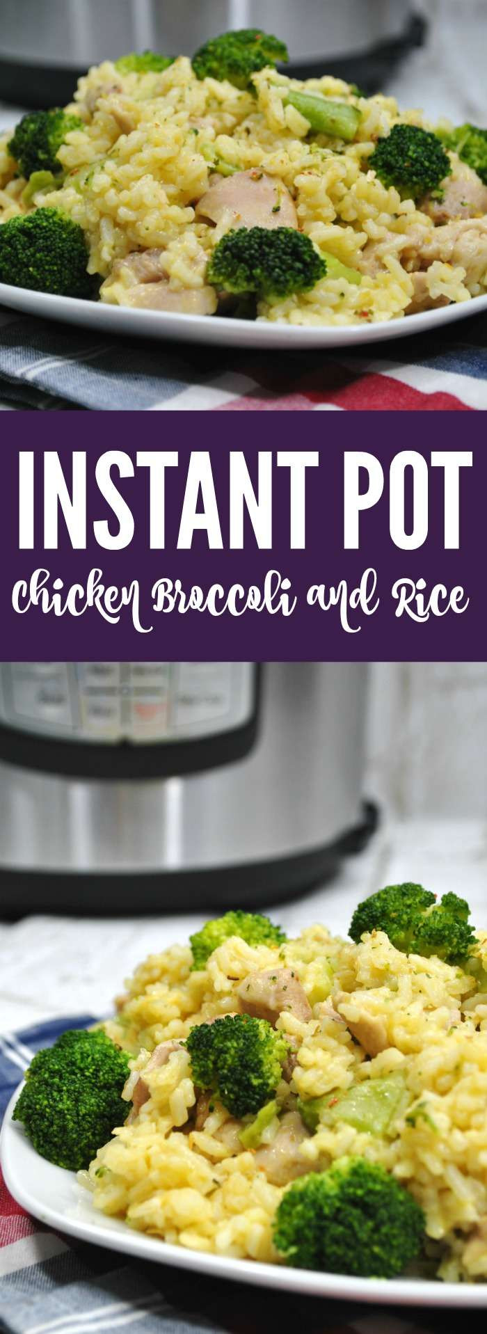 Instant Pot Chicken And Broccoli
 Instant Pot Chicken Broccoli Rice Recipe Passion for