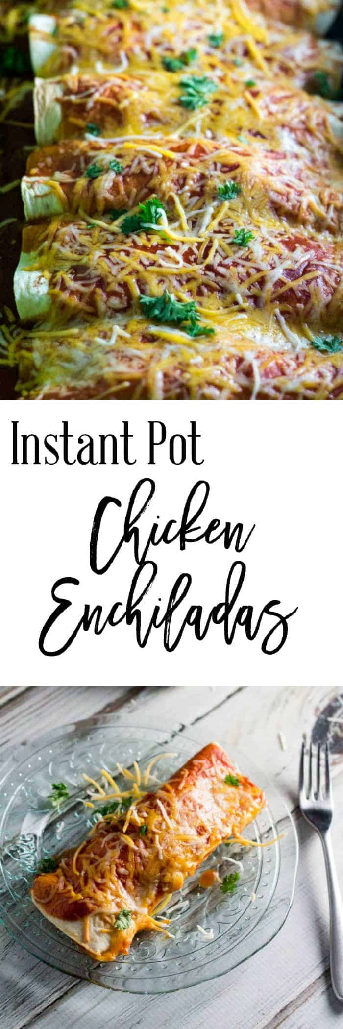 Instant Pot Chicken Enchiladas
 Instant Pot Chicken Enchiladas Dash of Herbs