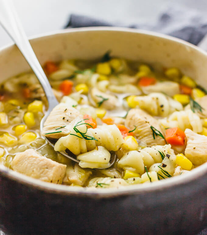 Instant Pot Chicken Noodle Soup
 Instant pot chicken noodle soup Savory Tooth