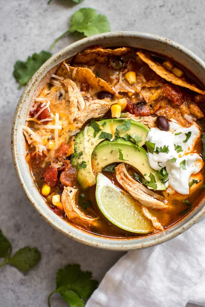 Instant Pot Chicken Soup Recipes
 Instant Pot Chicken Tortilla Soup Recipe • Salt & Lavender