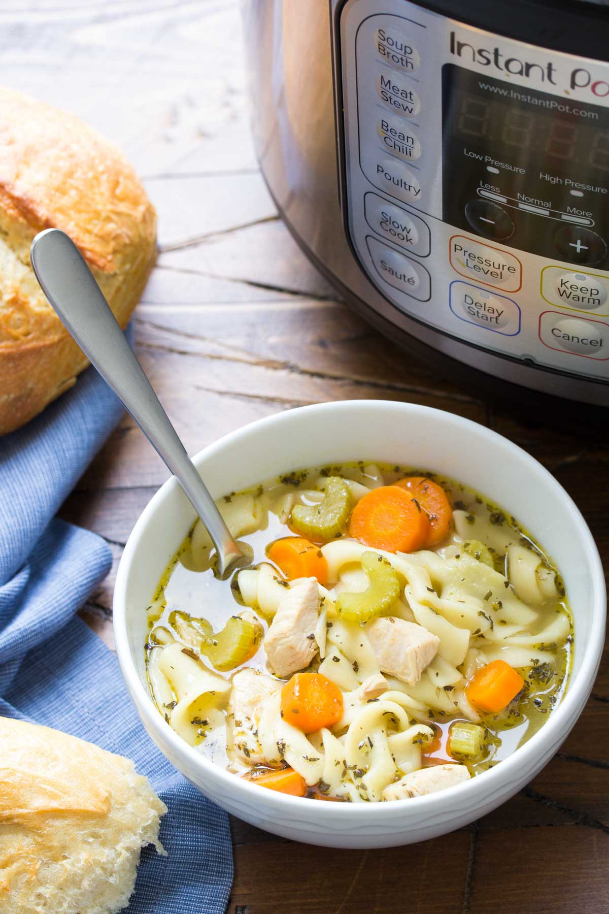 Instant Pot Chicken Soup
 Instant Pot Chicken Noodle Soup or Stovetop Kristine s