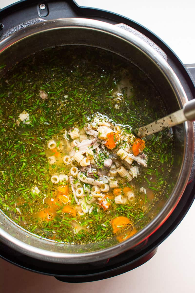 Instant Pot Chicken Soup Whole Chicken
 Instant Pot Chicken Noodle Soup iFOODreal Healthy