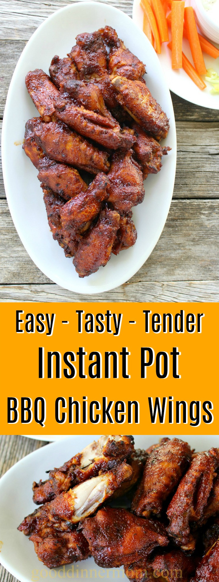 Instant Pot Chicken Tenders
 Instant Pot Easy Chicken Wings BBQ or Buffalo Style