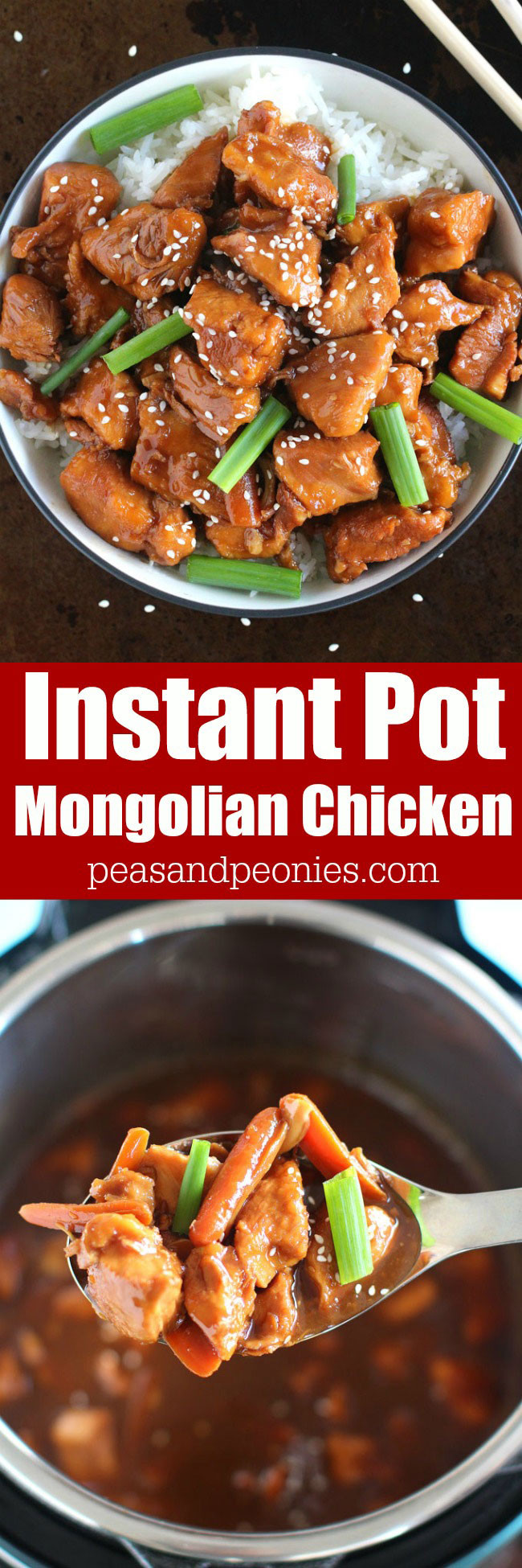 Instant Pot Chicken Tenders
 INSTANT POT MONGOLIAN CHICKEN Peas and Peonies
