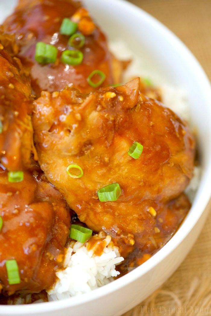 Instant Pot Chicken Thighs
 Instant Pot Spicy Teriyaki Chicken Thighs · The Typical Mom