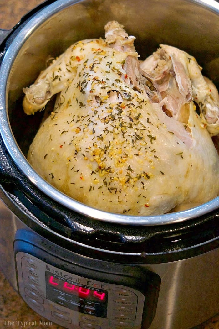 Instant Pot Chicken Whole
 Instant Pot Whole Chicken · The Typical Mom