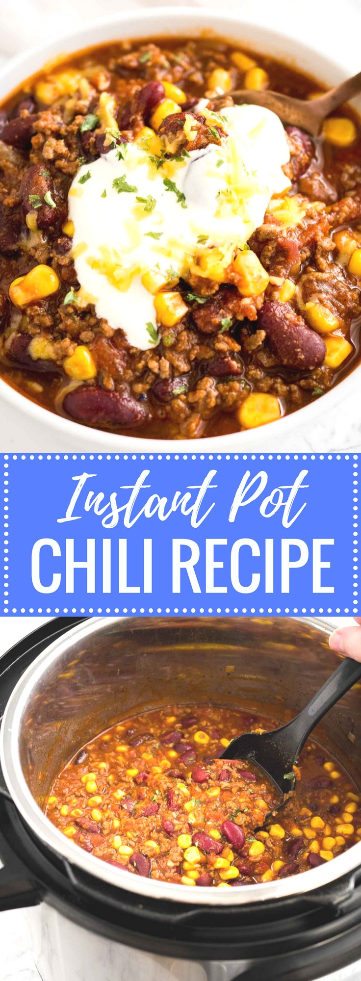 Instant Pot Chili Recipes
 Easy Instant Pot Chili Recipe Pressure Cooker Chili