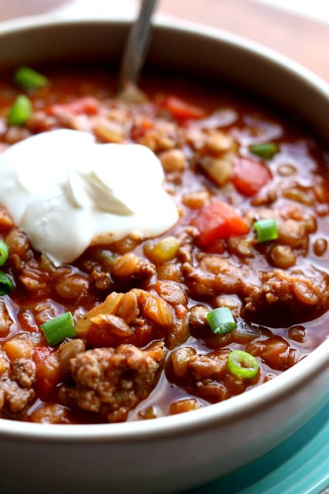 Instant Pot Chili Recipes
 Instant Pot Ground Turkey Lentil Chili 365 Days of Slow