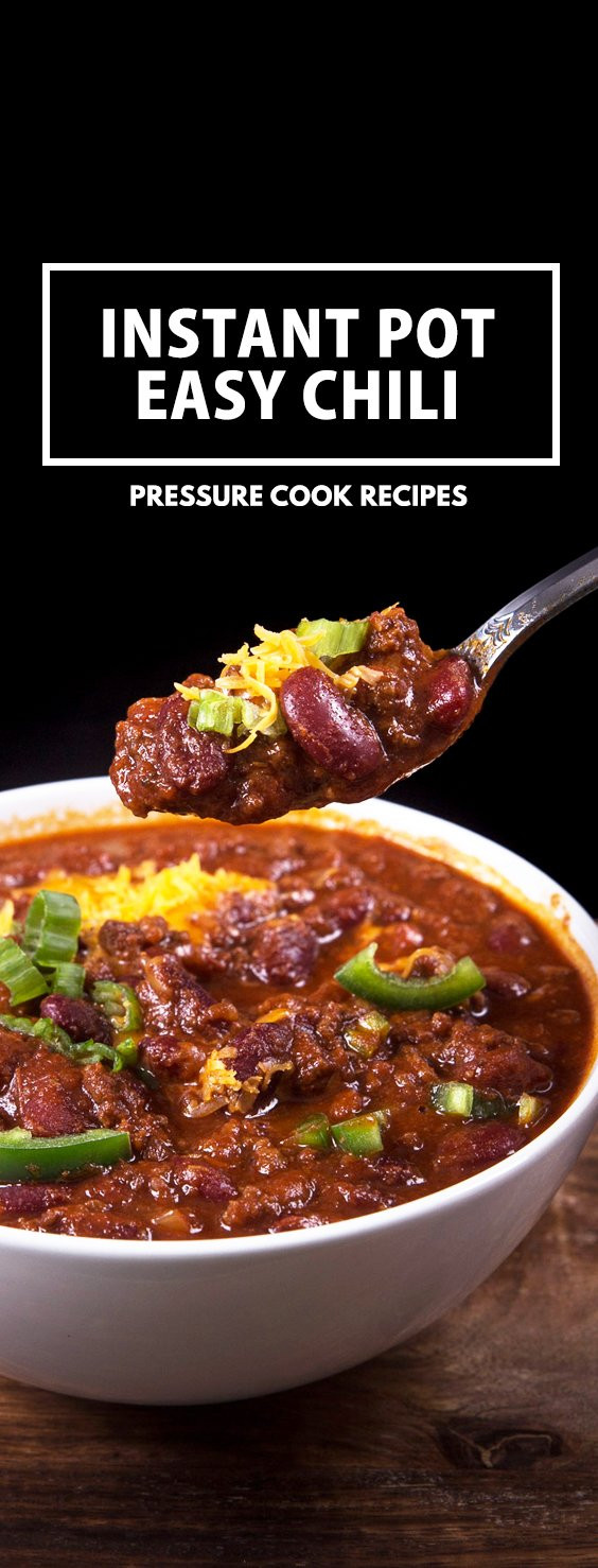 Instant Pot Chili Recipes
 how to can chili without a pressure cooker