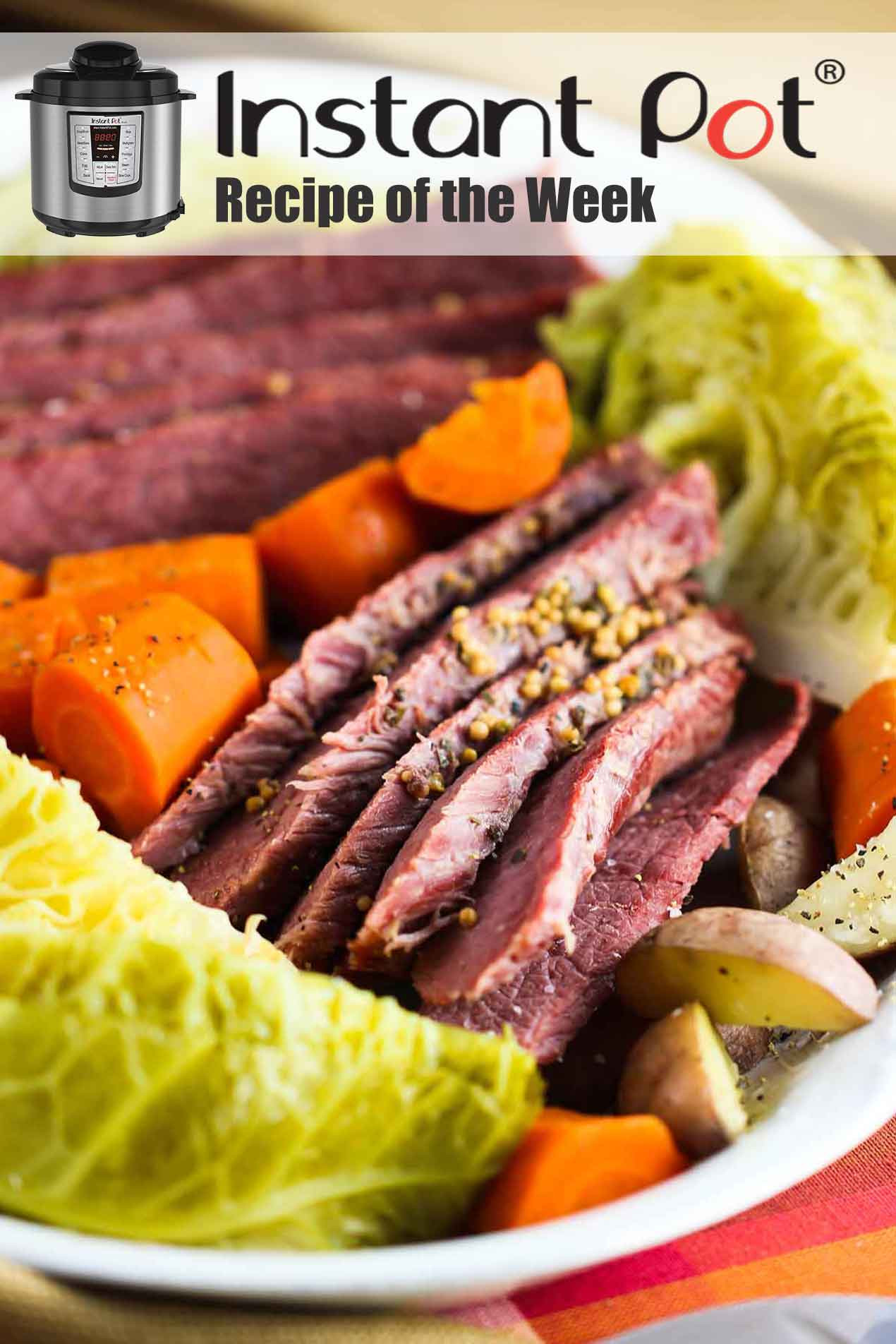 Instant Pot Corned Beef Brisket
 Instant Pot Corned Beef with Cabbage How To Feed A Loon