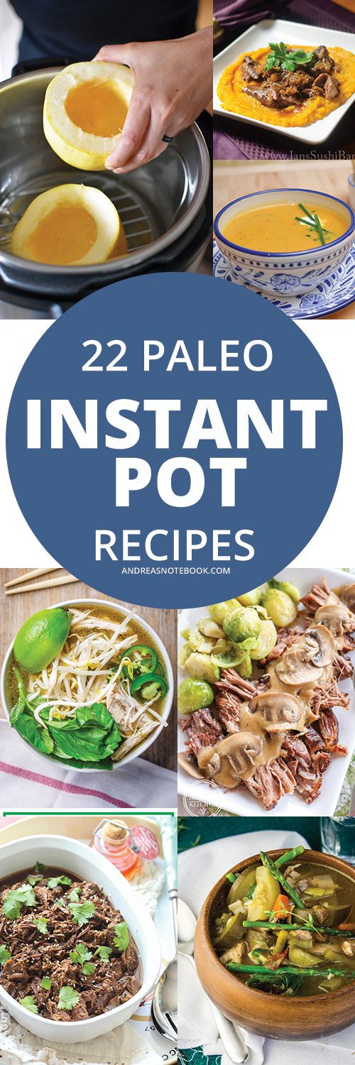 Instant Pot Diabetic Recipes
 Instant pot Paleo recipes and Paleo on Pinterest