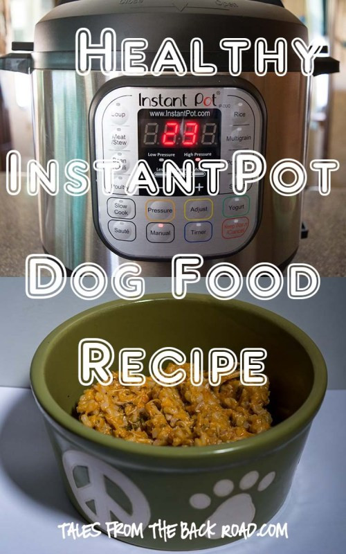 Instant Pot Diabetic Recipes
 Healthy InstantPot Dog Food Recipe Tales from the Backroad