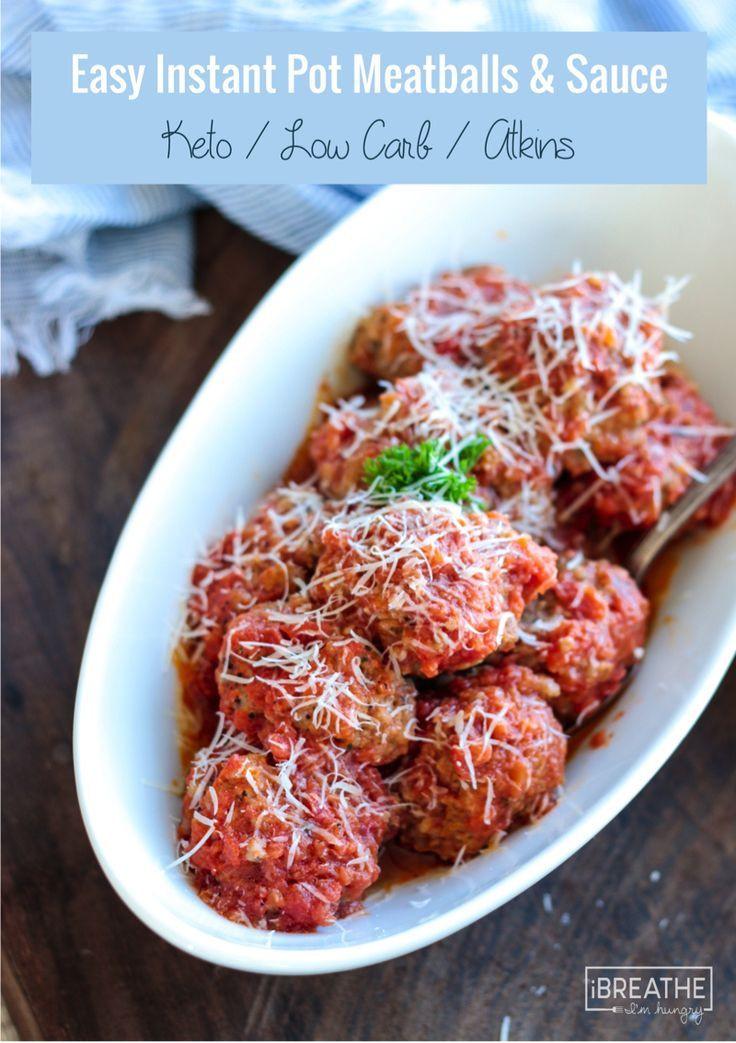 Instant Pot Diabetic Recipes
 How to Make Meatballs in the Instant Pot Low Carb
