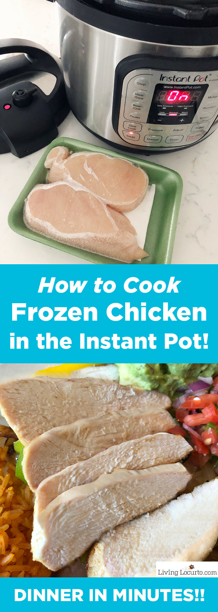 Instant Pot Frozen Chicken Recipes
 How to Cook Frozen Chicken Breasts in Instant Pot Pressure