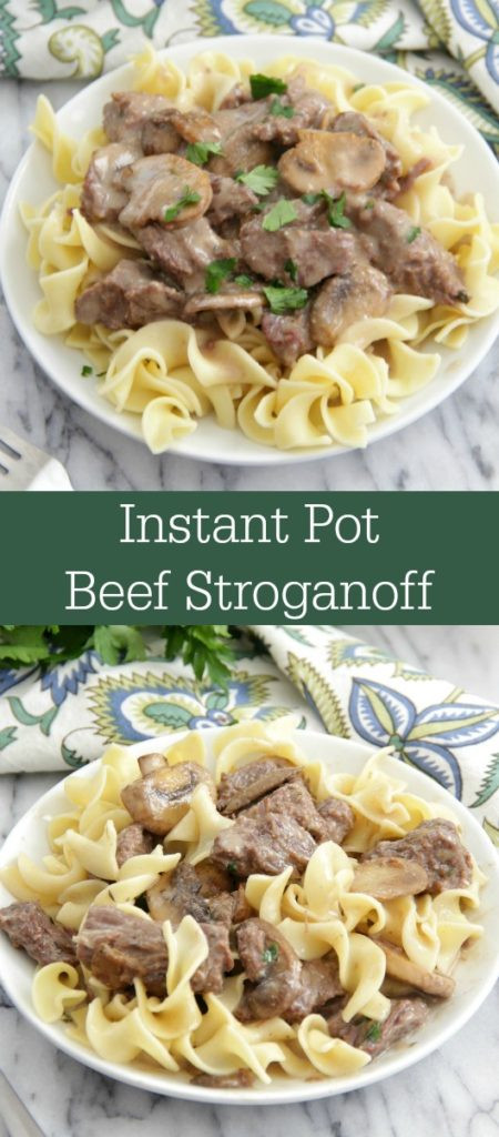Instant Pot Ground Beef Stroganoff
 Instant Pot Beef Stroganoff Eat Drink Love