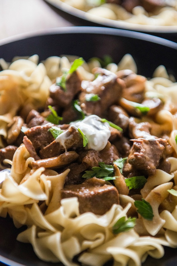 Instant Pot Ground Beef Stroganoff
 Instant Pot Beef Stroganoff Mountain Mama Cooks