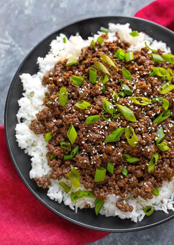 Instant Pot Ground Beef Tacos
 Instant Pot Korean Ground Beef Bulgogi