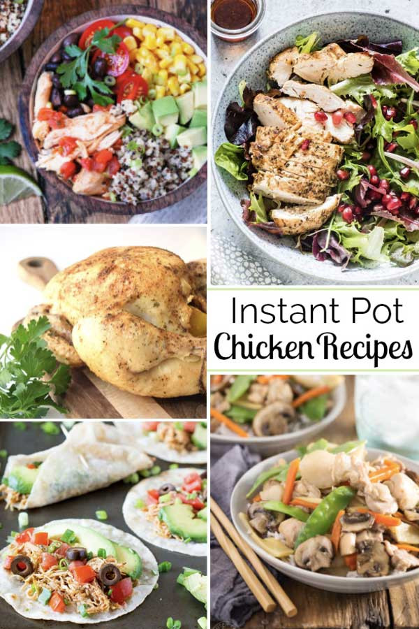 Instant Pot Healthy Chicken Recipes
 Healthy Instant Pot Chicken Recipes Two Healthy Kitchens