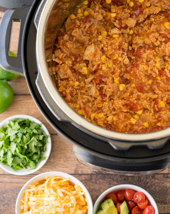 Instant Pot Mexican Rice
 Instant Pot Mexican Chicken Rice I Wash You Dry