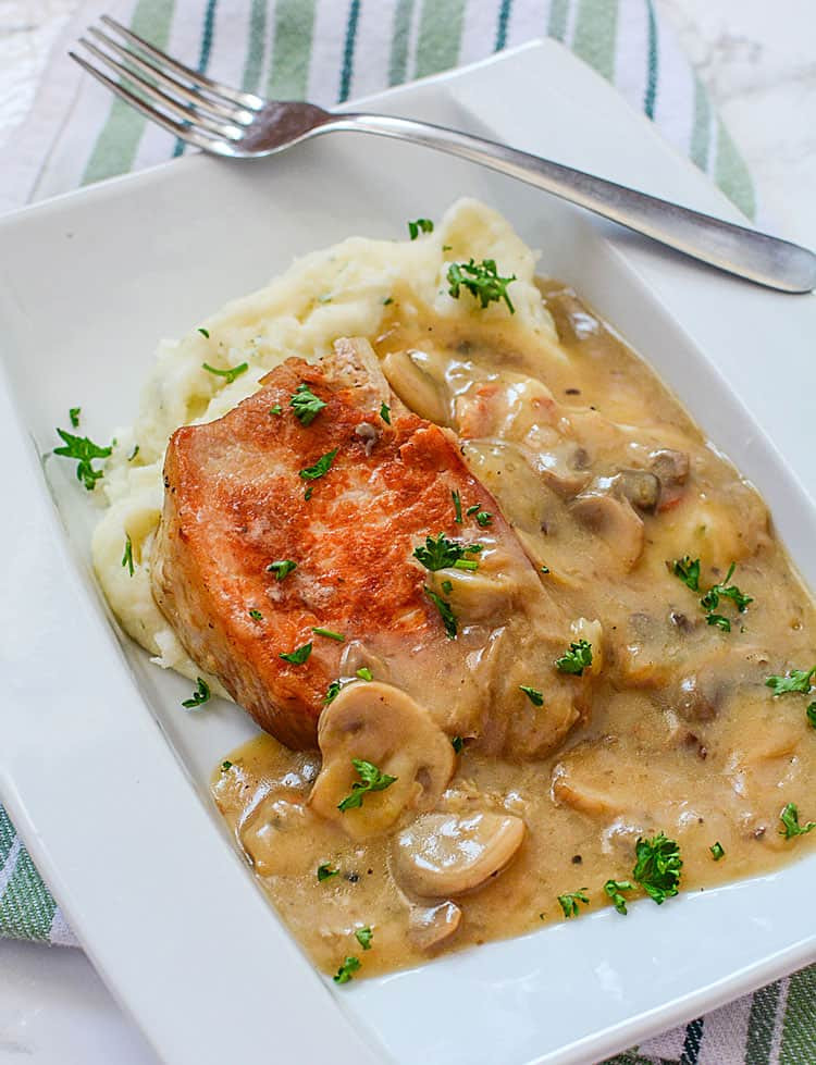 Instant Pot Pork Chops And Potatoes
 Instant Pot Pork Chops with Mushroom Gravy