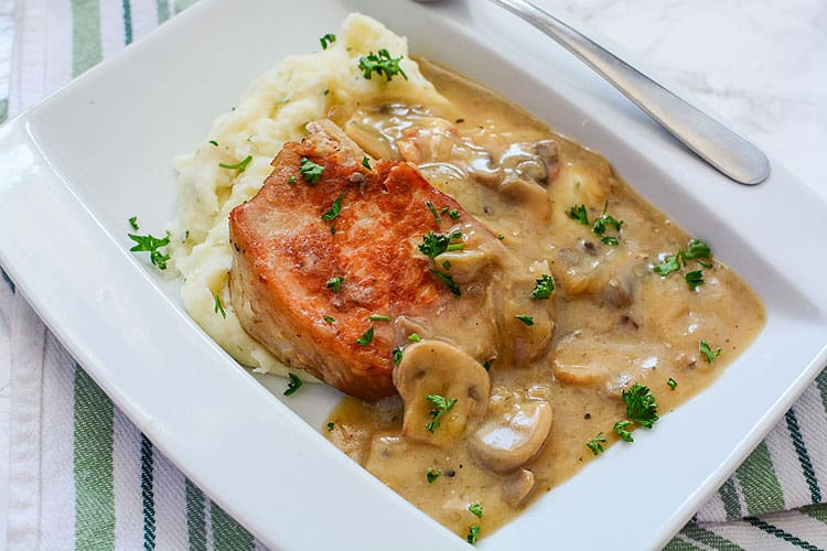 Instant Pot Pork Chops And Potatoes
 Instant Pot Pork Chops with Mushroom Gravy