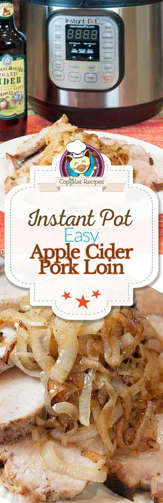 Instant Pot Pork Loin Recipes
 Instant Pot Apple Cider Pork Loin