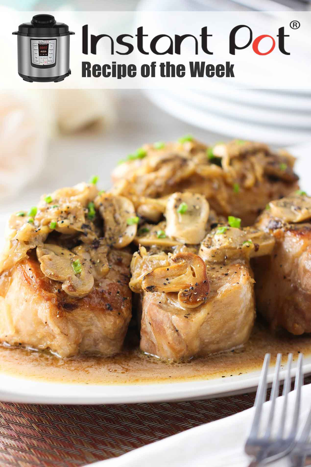 Instant Pot Pork Loin Recipes
 Instant Pot Smothered Pork Chops How To Feed A Loon