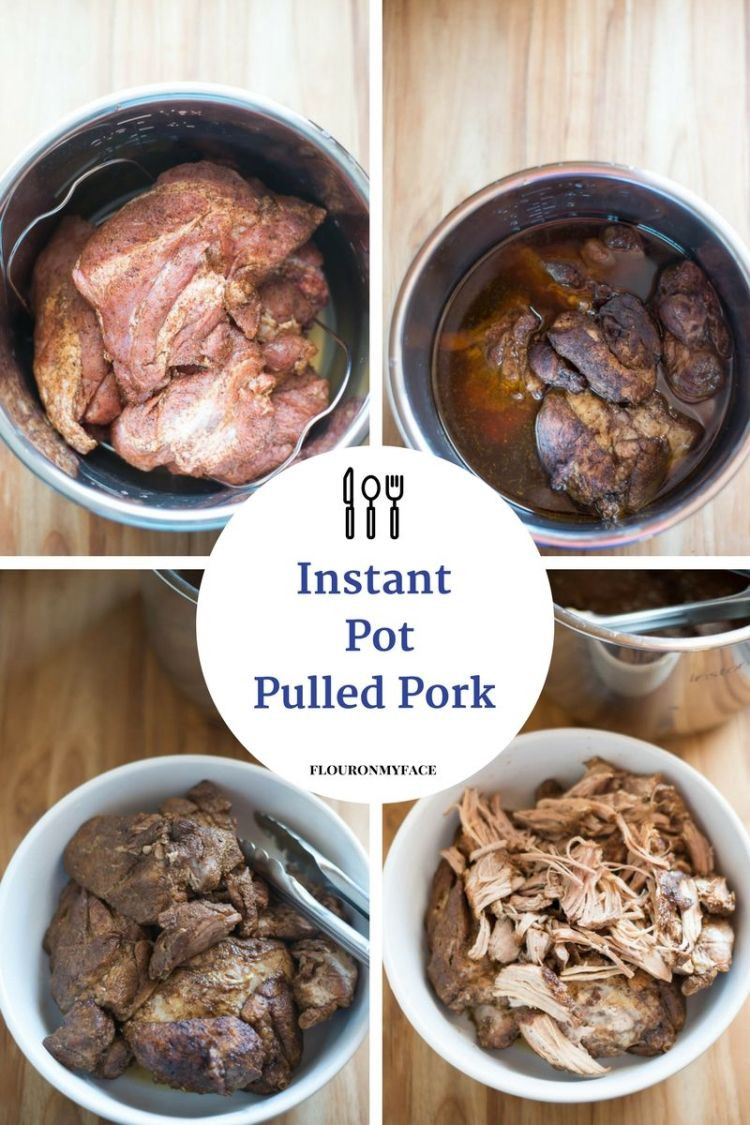 Instant Pot Pork Recipes
 Instant Pot Pulled Pork Flour My Face