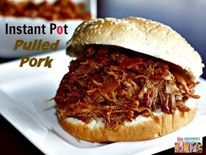 Instant Pot Pork Recipes
 Easy Pulled Pork Recipe using Instant Pot Slick Housewives