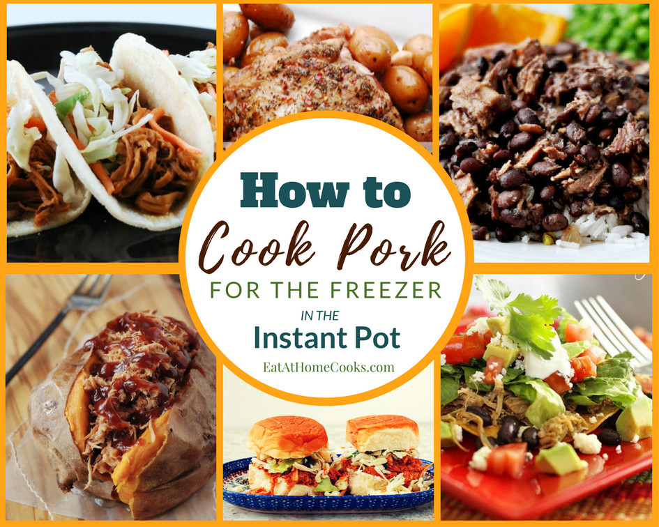 Instant Pot Pork Shoulder Roast
 How to cook Pork for the Freezer in the Instant Pot