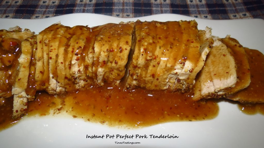 Instant Pot Pork Tenderloin
 Instant Pot Perfect Pork Tenderloin Tina s Tastings