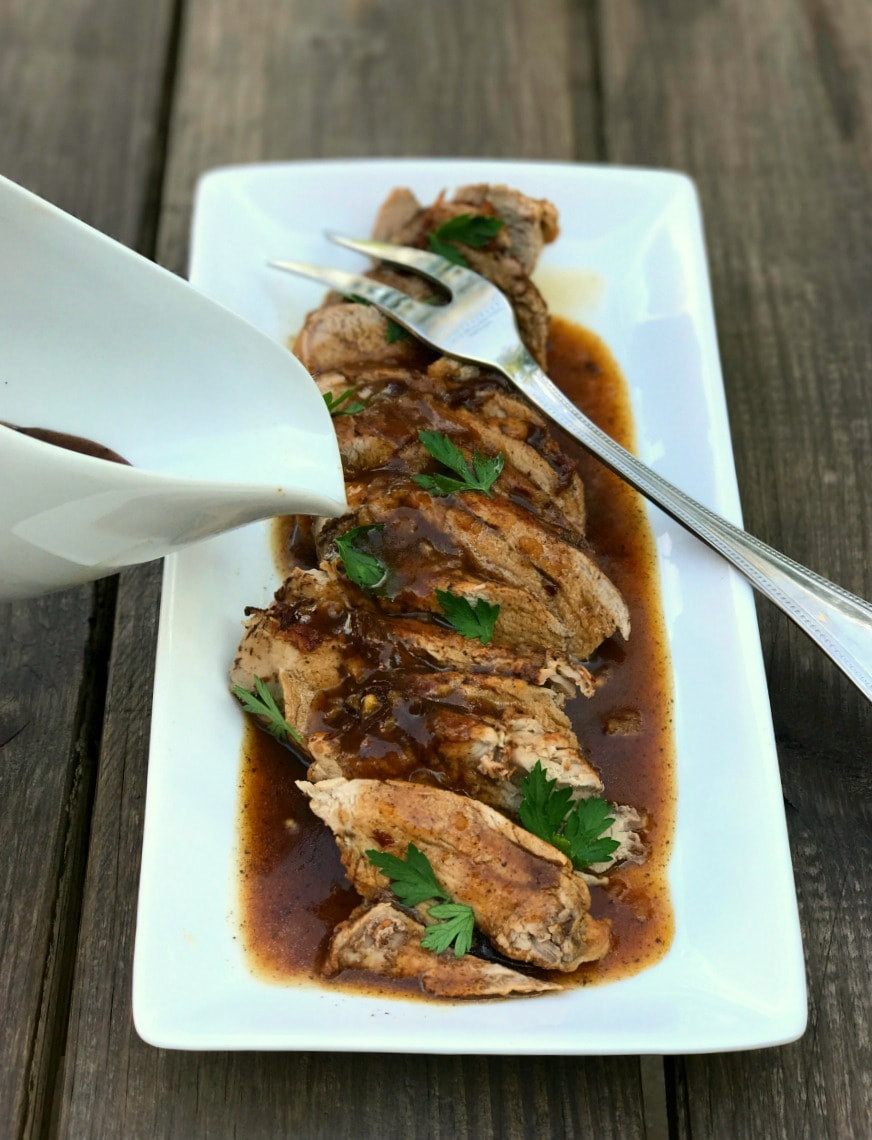 Instant Pot Pork Tenderloin
 21 Day Fix Instant Pot Balsamic Pork Tenderloin