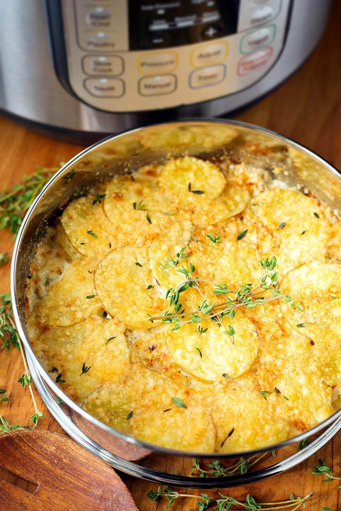 Instant Pot Potato Recipes
 Instant Pot Cheesy Scalloped Potatoes