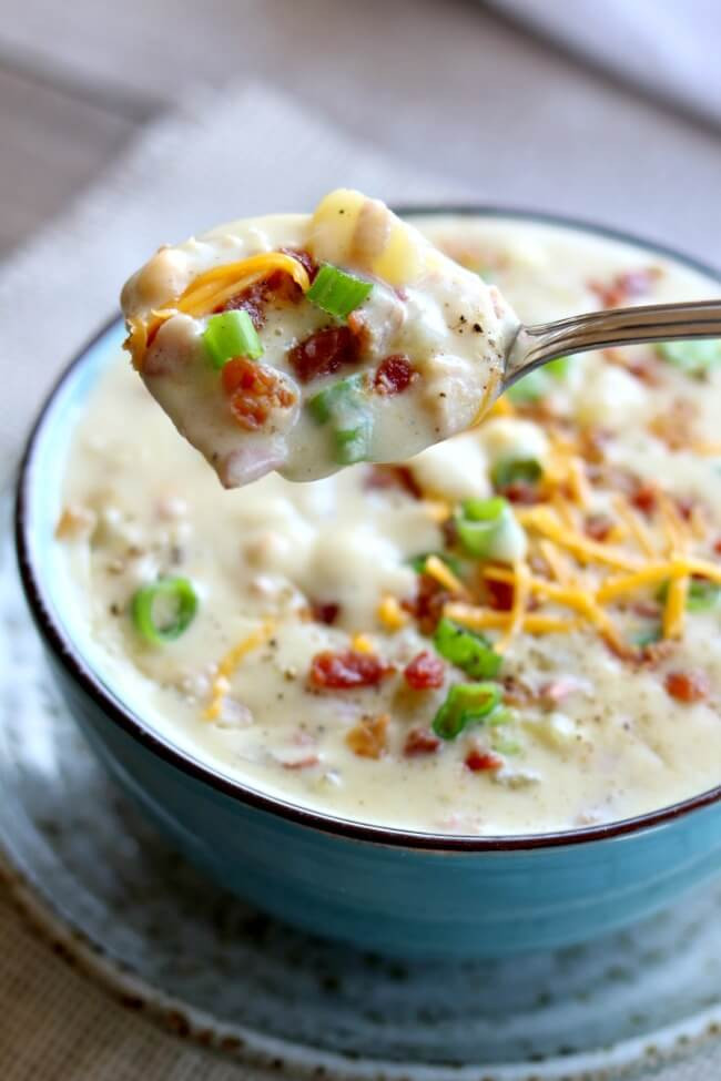 Instant Pot Potato Soup
 Instant Pot Loaded Baked Potato Soup 365 Days of Slow