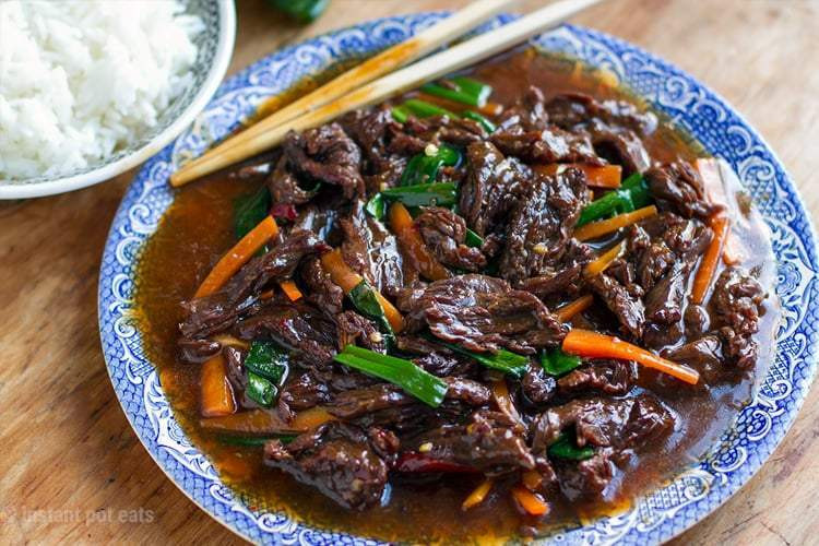 Instant Pot Recipes Beef
 Instant Pot Mongolian Beef Healthy Version Recipe