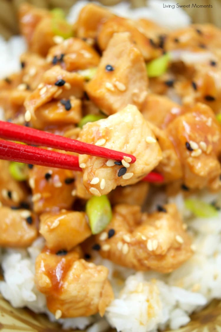 Instant Pot Recipes Chinese
 Asian Sesame Instant Pot Chicken Living Sweet Moments