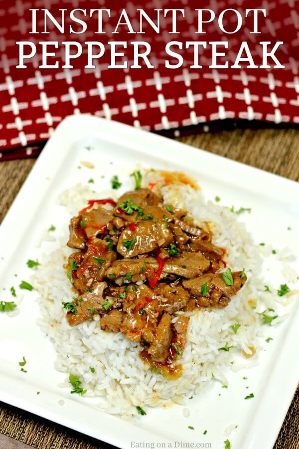 Instant Pot Recipes Chinese
 Instant Pot Chinese Pepper Steak Recipe Simple and