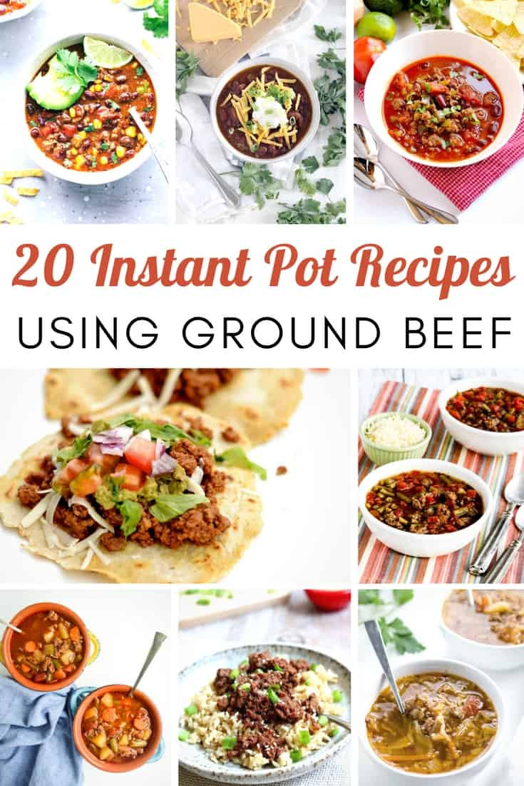 Instant Pot Recipes Ground Beef
 20 Hearty Instantpot Recipes Using Ground Beef